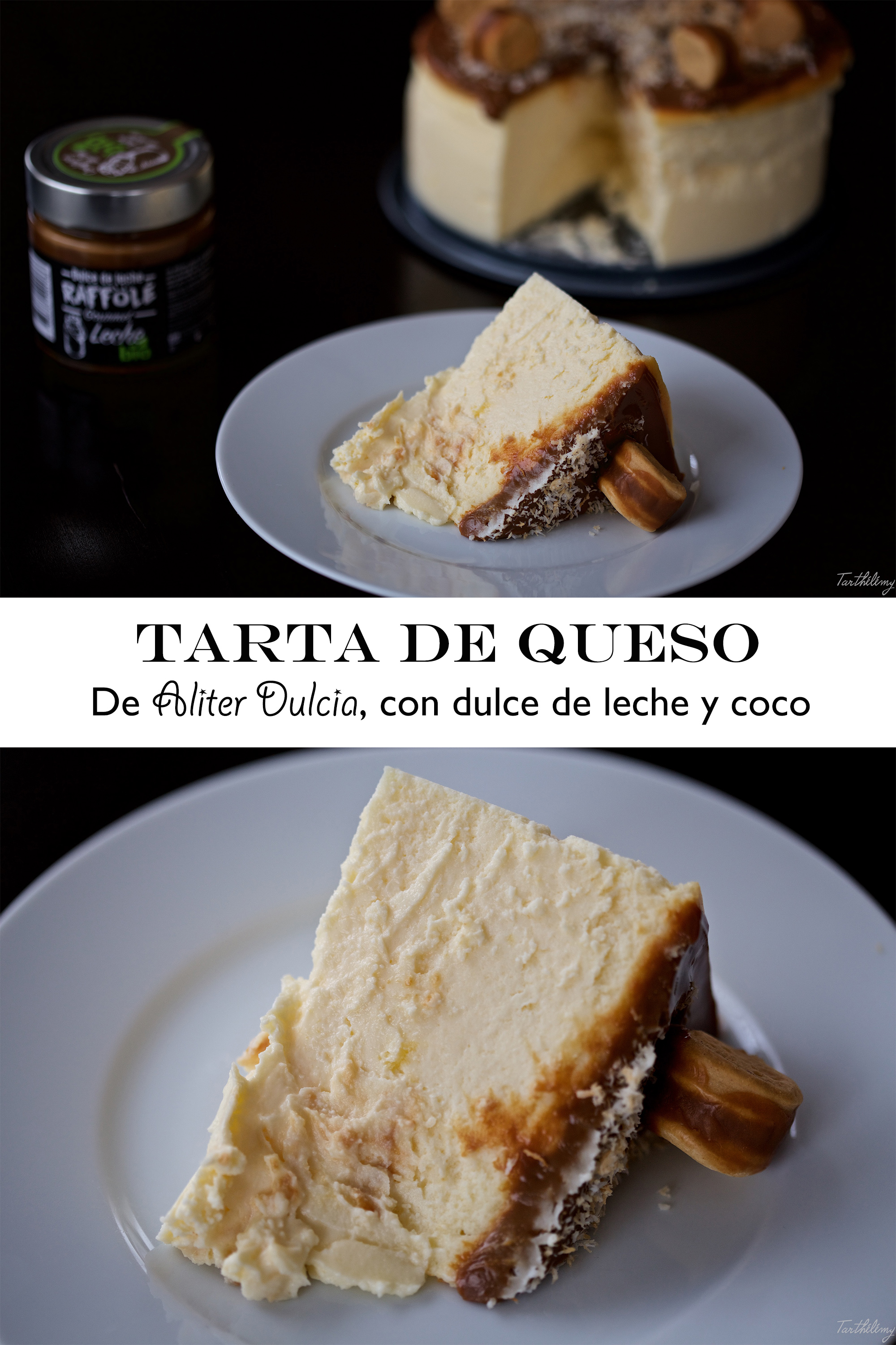 Tarta de queso estilo La Viña (paso a paso) - Tarthélémy