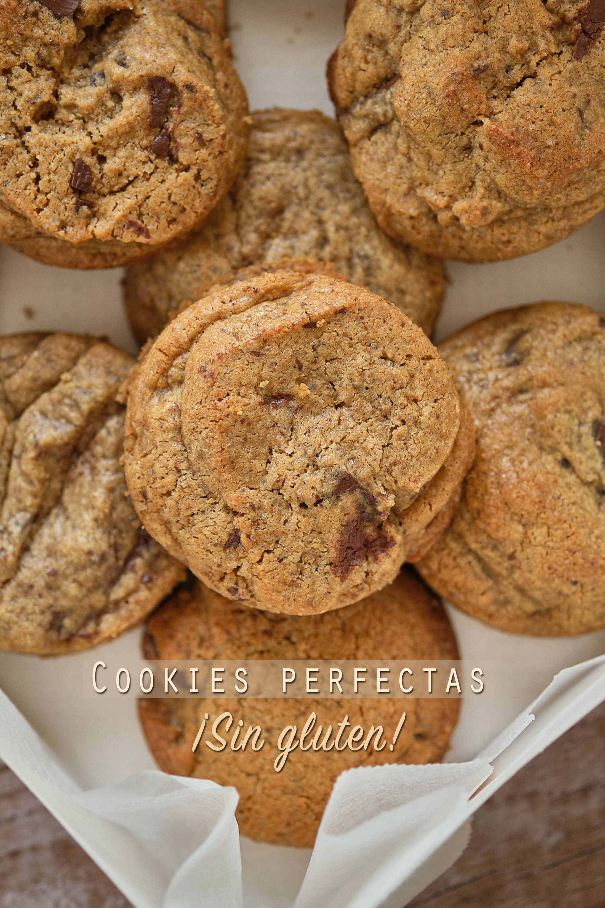 Cookies perfectas sin gluten (+ vídeo HD)