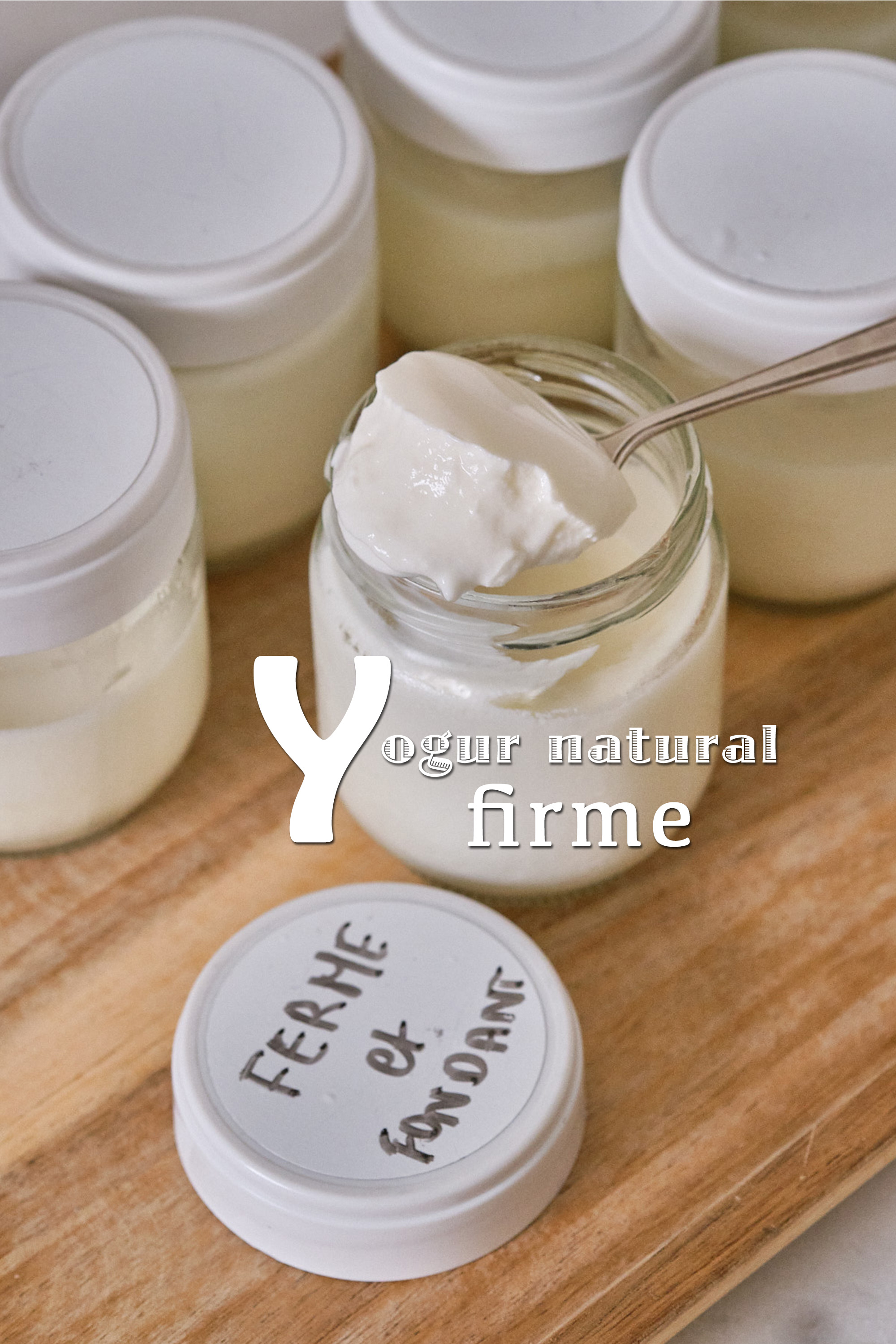 yogur natural casero (textura firme)