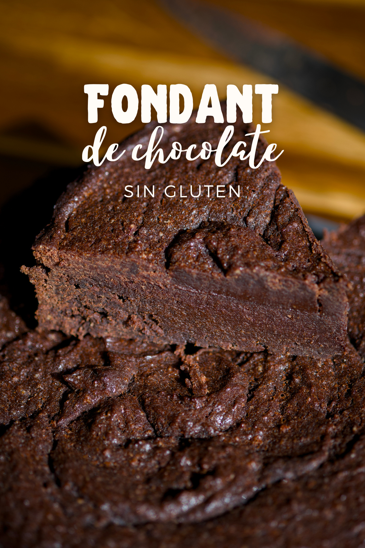 Fondant de chocolate sin gluten