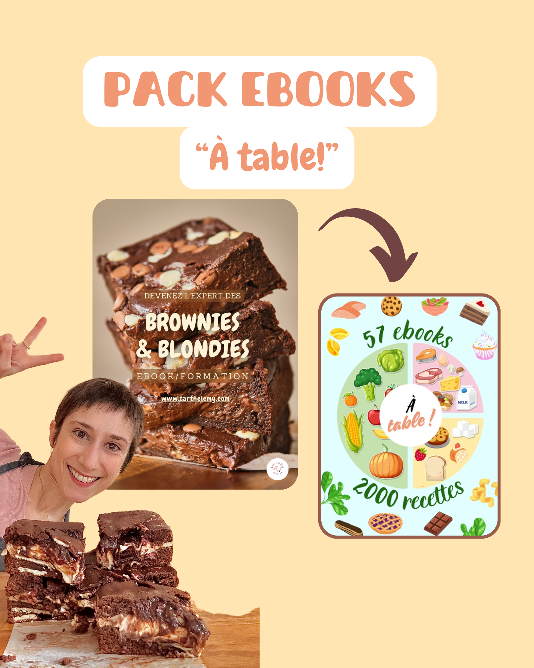 Pack d’Ebooks «À table!»
