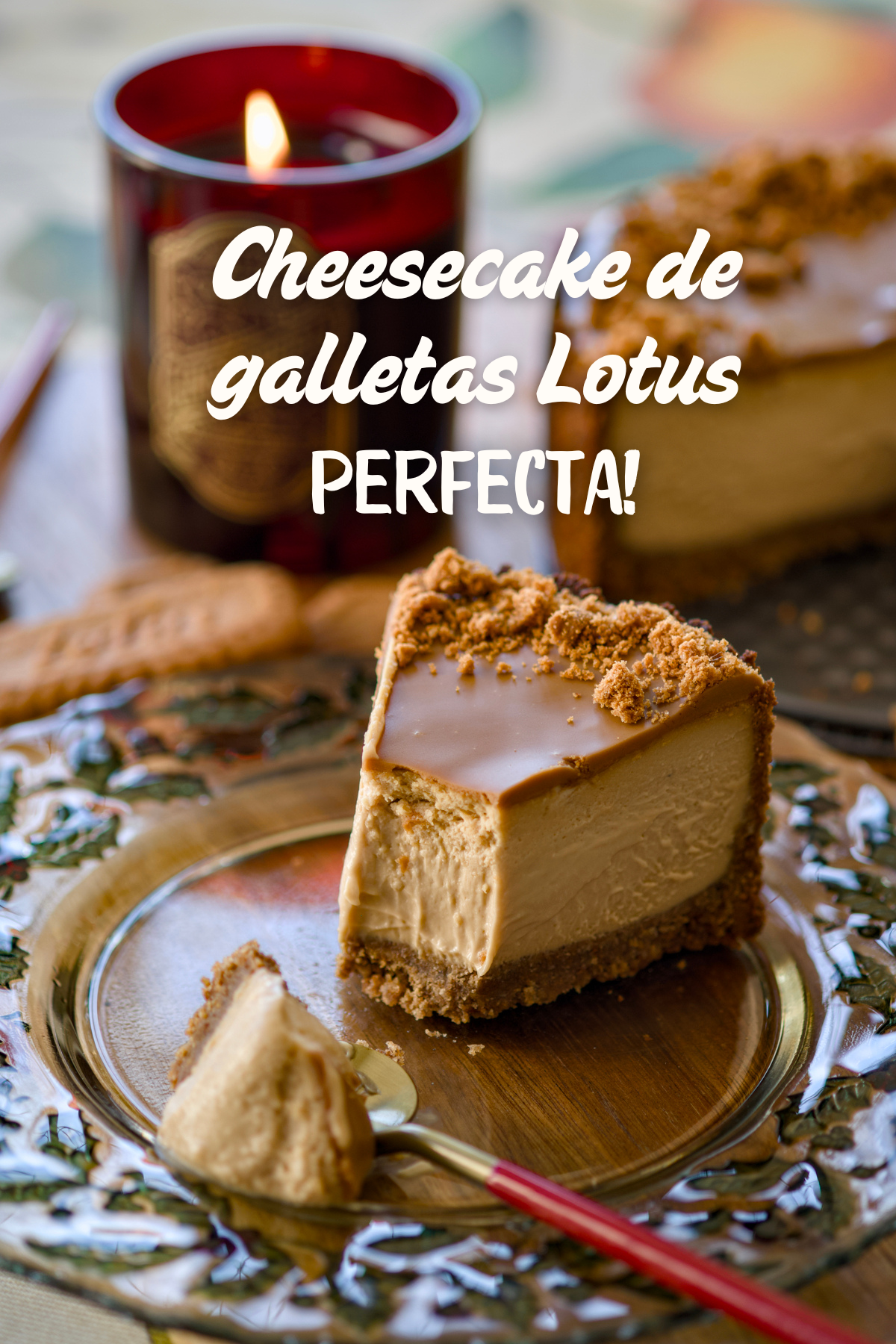 Cheesecake de galletas lotus