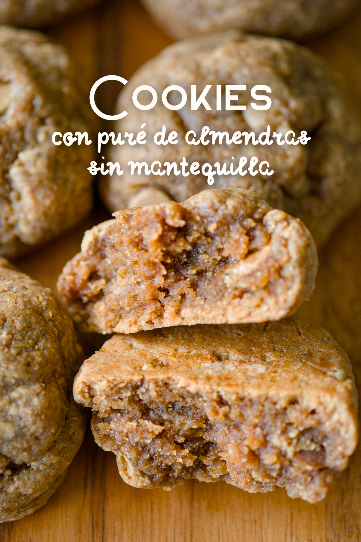 Cookies con puré de almendras (sin mantequilla)